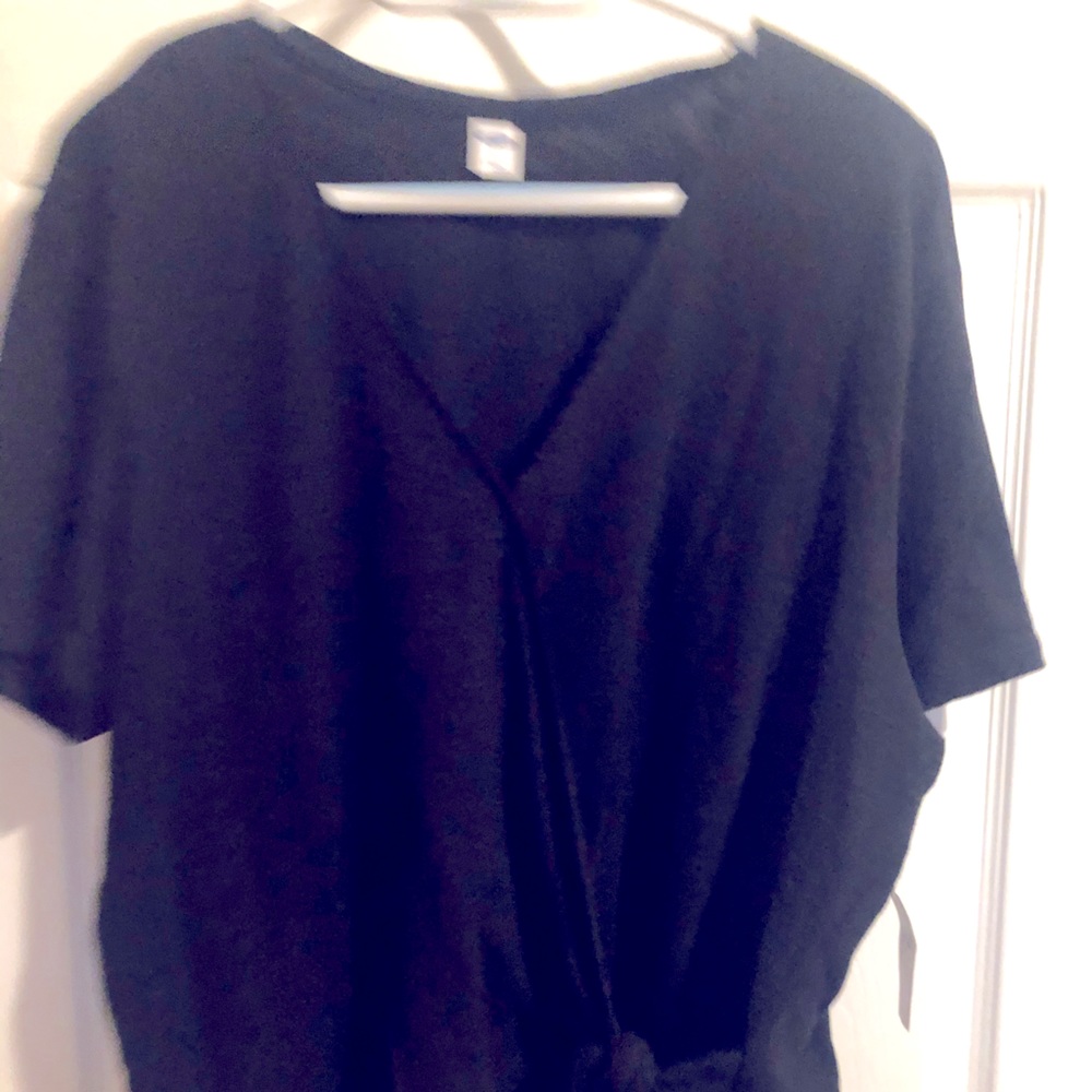 Front tie t-shirt